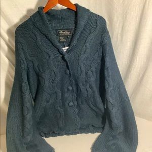 Terry Lewis wool cardigan